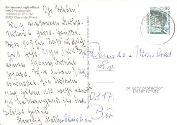 Oberwinter Rhein Johannes-Junglas-Haus – Bild 2