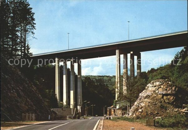 Remouchamps Liege Autoroute des Ardennes Brücke