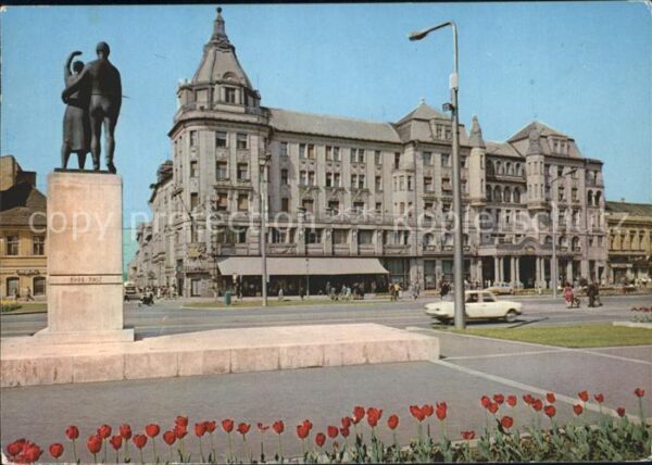 Debrecen Debrezin Hotel Arany Bika und Befreiungsdenkmal