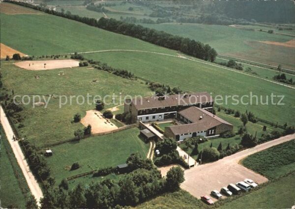 Dahlem Bitburg Fliegeraufnahme Jugendherberge Kronenbu
