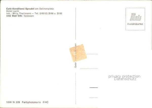 Bad Orb Cafe Konditorei Sprudel Salinenplatz – Bild 2