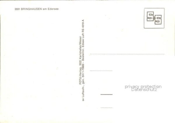Bringhausen Fliegeraufnahme mit Edersee – Bild 2