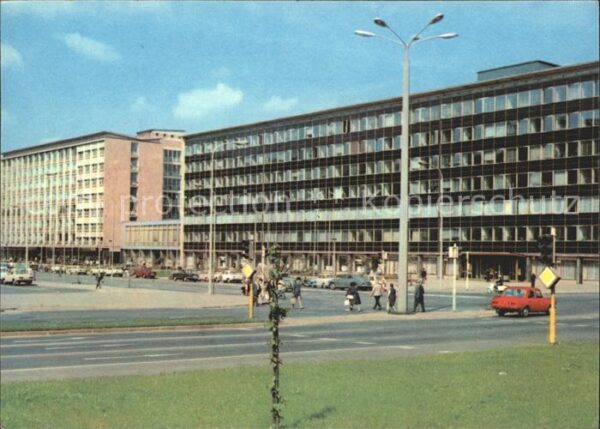 Karl-Marx-Stadt Karl-Marx-Allee