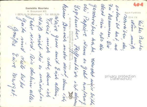 Wannsee Restaurant Moorlake – Bild 2