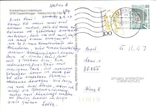 Coppenbruegge Fliegeraufnahme Krankenhaus Lindenbrunn – Bild 2
