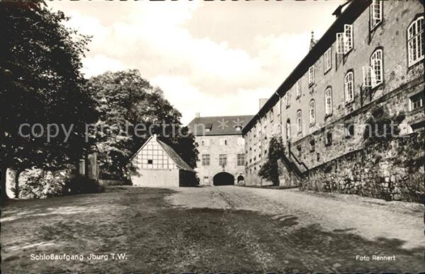 Iburg Teutoburger Wald Schlossaufgang