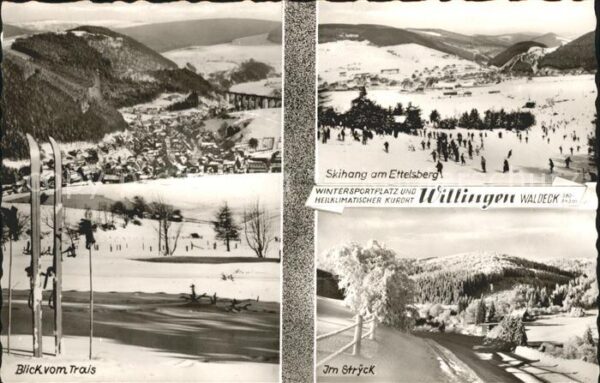Willingen Sauerland Skihang Ettelsberg Stryck Ski