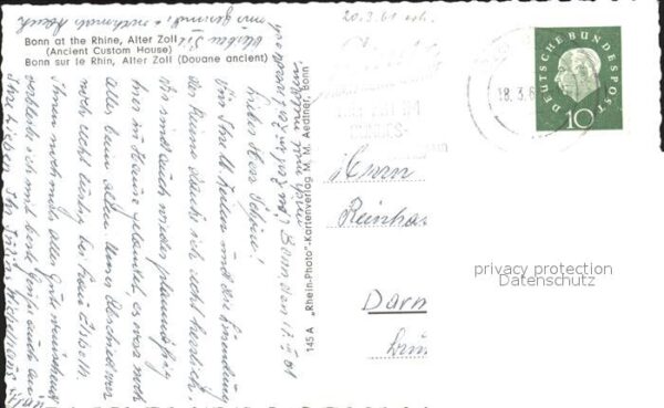 Bonn Rhein Alter Zoll – Bild 2