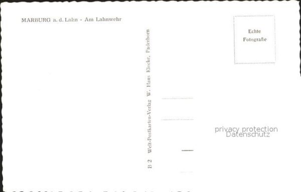 Marburg Lahn Lahnwehr – Bild 2