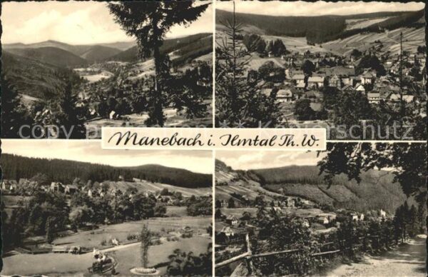 Manebach Ortsansichten