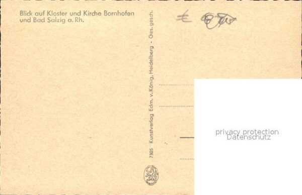Bad Salzig Kloster Kirche Bornhofen – Bild 2