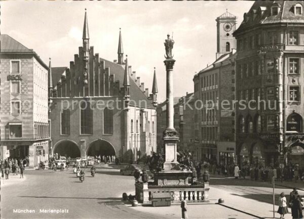 Muenchen Marienplatz