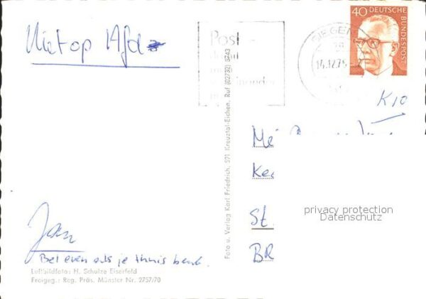 Siegen Westfalen Fliegeraufnahme Schloss – Bild 2