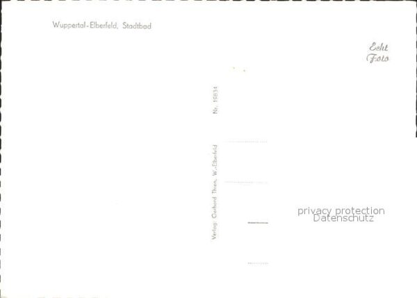 Elberfeld Wuppertal Stadtbad – Bild 2