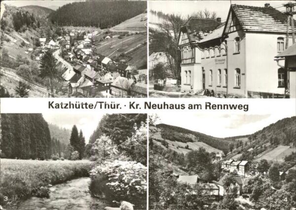 Katzhuette Oberes Schwarzatal FDGB Erholungsheim K