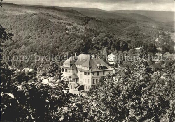 Gernrode Harz FDGB Erholungsheim Stubenberg