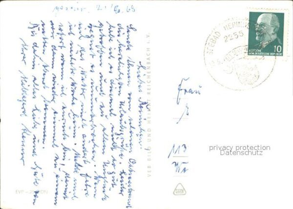 Heringsdorf Ostseebad Usedom Kulturhaus FDGB Erholungsheim Edger And – Bild 2