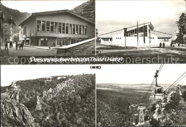 Thale Harz Personenschwebebahn Talstation Bergstat