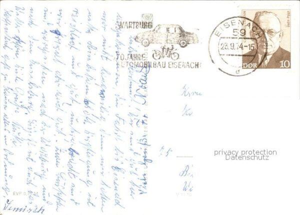 Thal Ruhla Kurhaus Talfried Wartburgheim – Bild 2