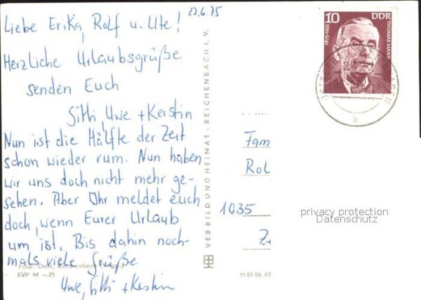 Boltenhagen Ostseebad FDGB Urlauberdorf Erholungsheim Fritz R – Bild 2