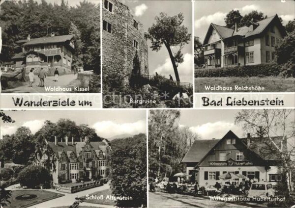 Bad Liebenstein Waldhaus Kissel Burgruine Waldgaststätt