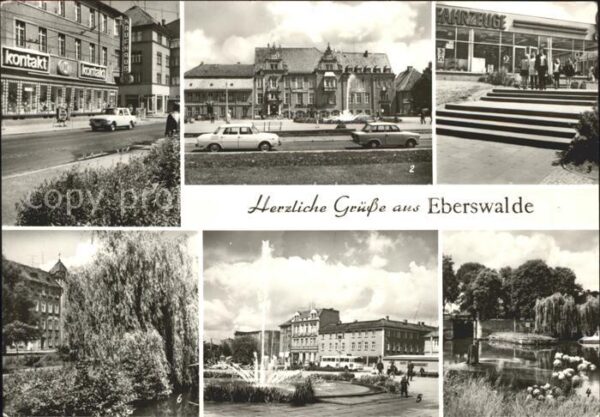 Eberswalde Friedrich Ebert Strasse Platz Freundsch