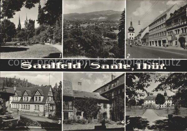 Saalfeld Saale Puschkinpark Blankenburger Tor Gaststät