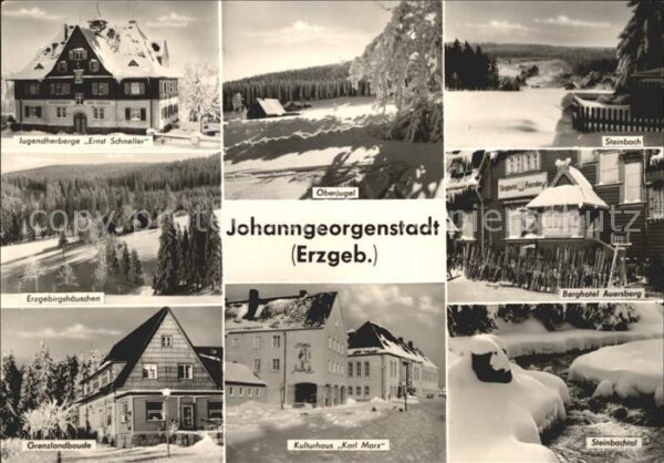 Johanngeorgenstadt Jugendherberge Ernst Schneller Oberjuge