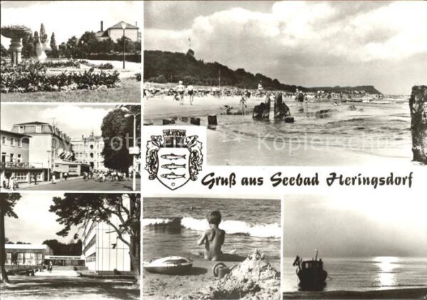 Heringsdorf Ostseebad Usedom Kurpark Friedensstrasse FDGB Erholungsh