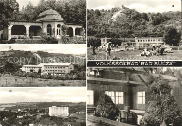 Bad Sulza Trinkhalle Badehaus Bettenhaus Wismut S