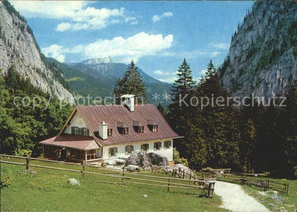 Berchtesgaden Wimbachschloss Untersberg