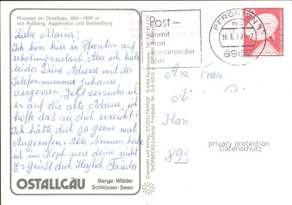 Pfronten Rossberg Aggenstein Breitenberg Flieger – Bild 2