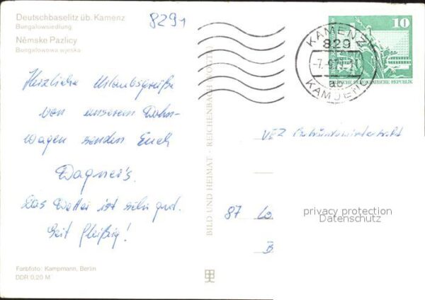 Kamenz Sachsen Bungalowsiedlung – Bild 2