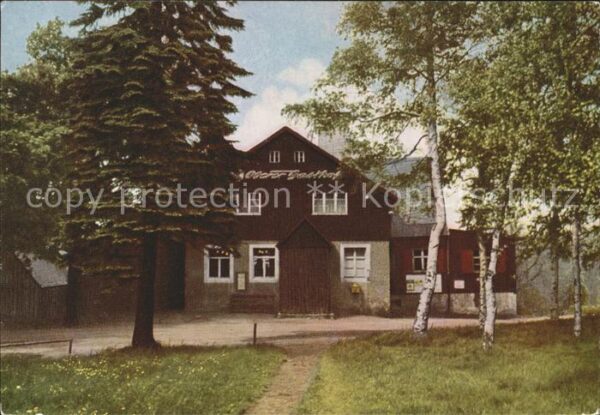 Schellerhau Konsumgaststätte Oberer Gasthof