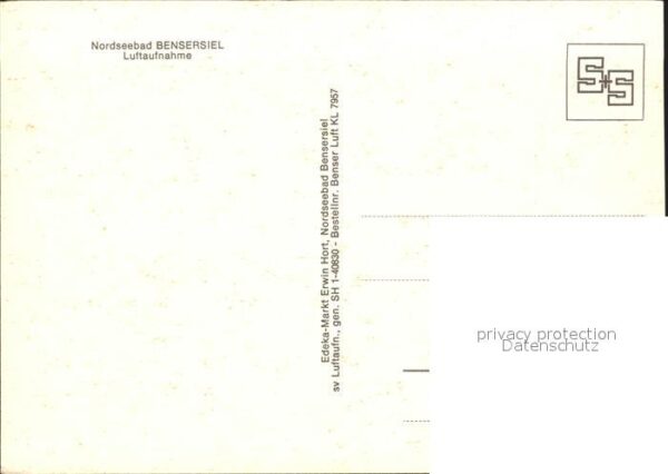 Bensersiel Fliegeraufnahme – Bild 2