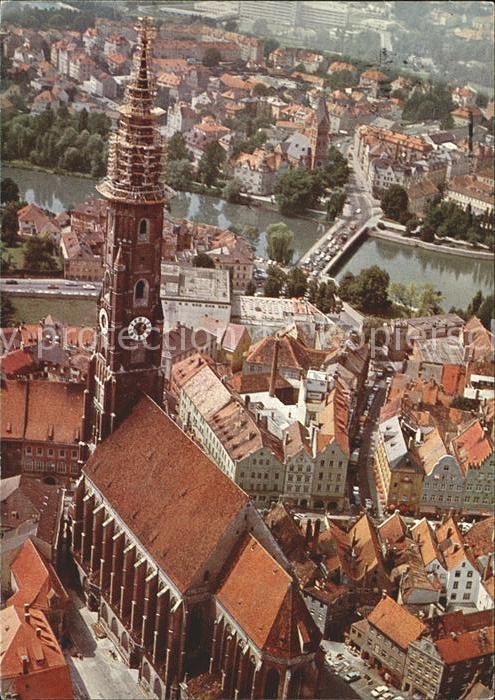 Landshut Isar Baustein St Martin St Martin