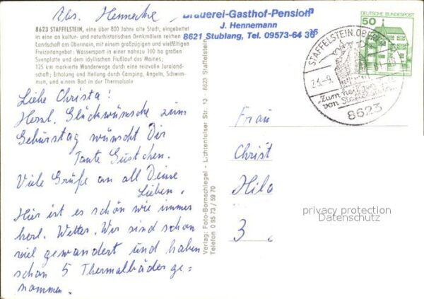 Staffelstein Badesee Thermalbad Wassersport Angeln C – Bild 2