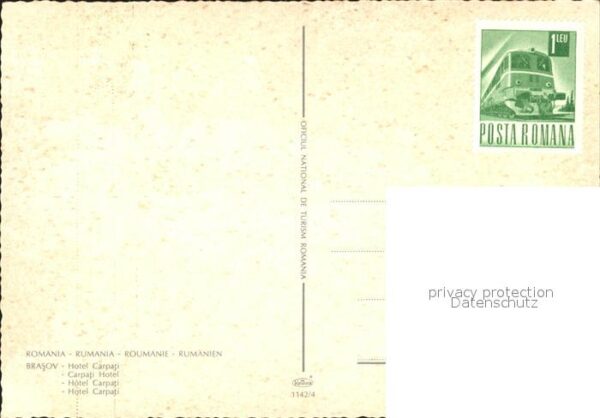 Brasso Brasov Kronstadt Hotel Carpati – Bild 2