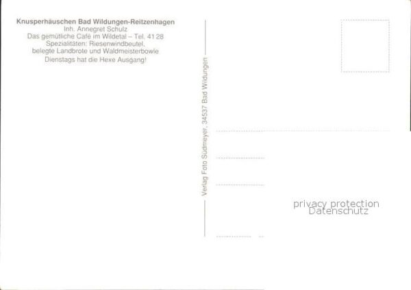 Reitzenhagen Bad Wildungen Knusperhäuschen – Bild 2