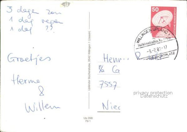 Usseln Skilift Schullandheim Gutersloh Jugendh – Bild 2