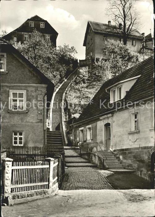 Weidenberg Teilansicht Treppenstrasse