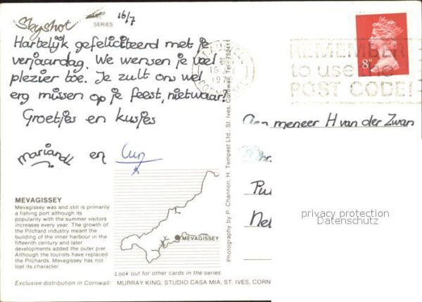 Mevagissey Fliegeraufnahme – Bild 2