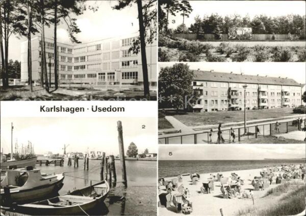 Karlshagen Heinrich Heine Oberschule Hafen Ehrenma