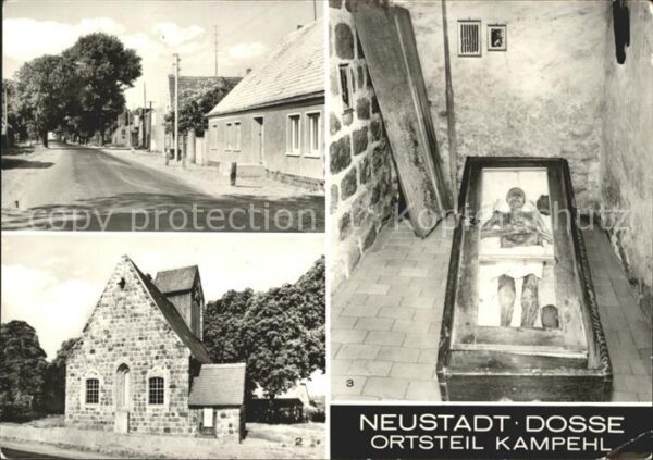Kampehl 700jährige Wehrkirche nicht verweste Le