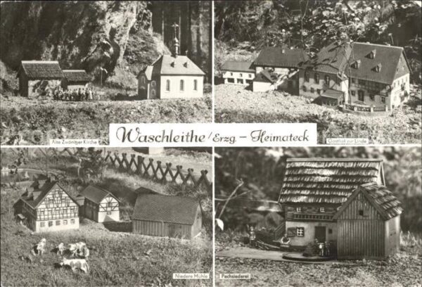 Waschleithe Heimateck Alte Zwönitzer Kirche Gasthof