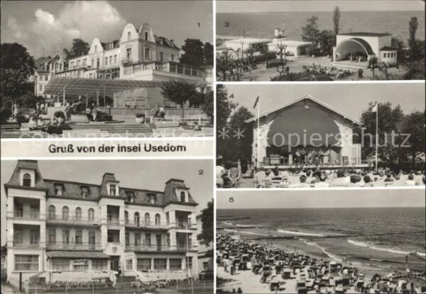 Usedom Bansin Heringsdorf Zinnowitz Ahlbeck Ko