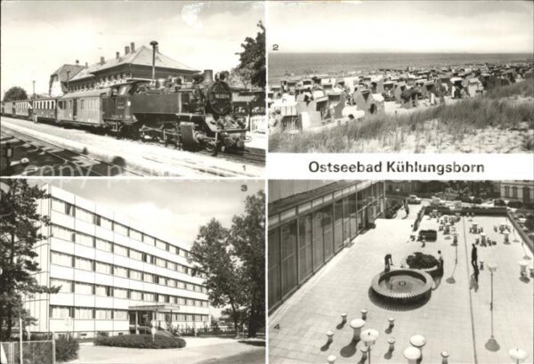 Kuehlungsborn Ostseebad Molli Strand FDGB Ferienheim Ernst Grub