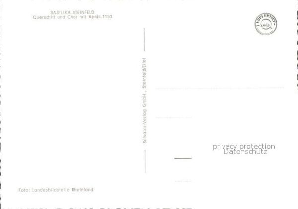Steinfeld Kall Basilika Querschiff Chor Apsis – Bild 2