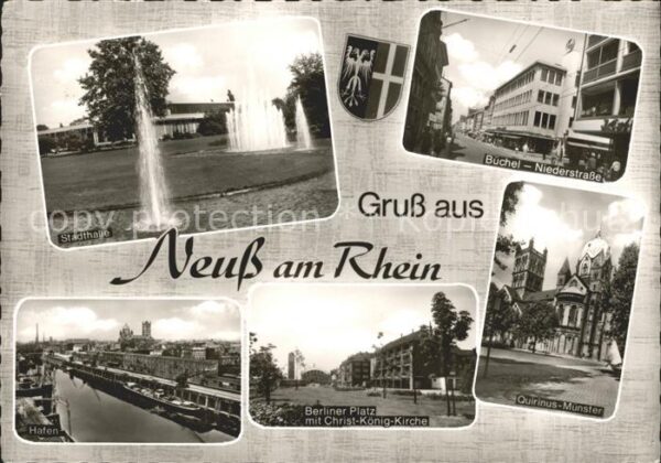 Neuss Stadthalle Büchel Niederstrasse Quirinu