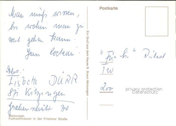 Melsungen Fulda Fachwerkhäuser Fritzlarer Strasse – Bild 2